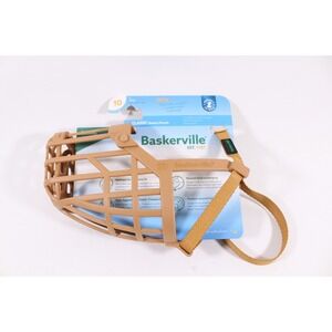 Baskerville Classic‎ Dog Muzzle. New Basket Design, TPR, Anti Scavenge Size 10